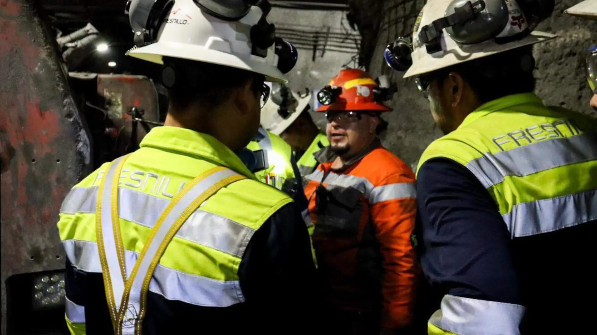 Trabajadores mina Fresnillo